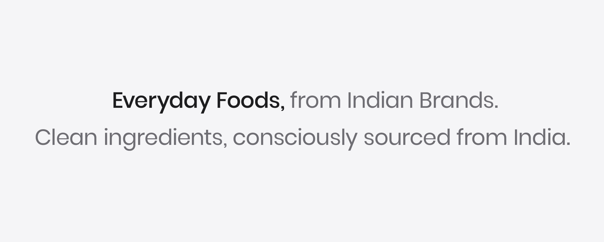 Everyday Foods