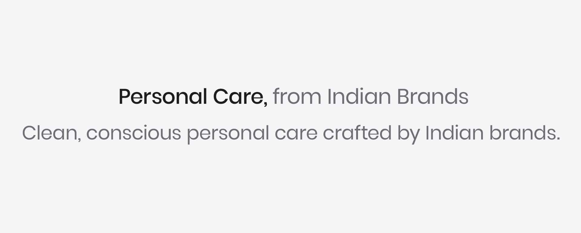 Personal Care