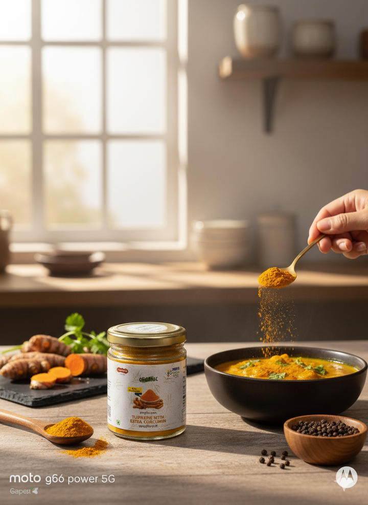 Mantraushadhi Turmeric with Extra Curcumin – Ayurvedic Immunity Booster