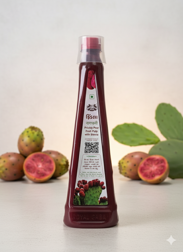 Kindla Nagfani (Prickly Pear) Fruit Pulp with Stevia